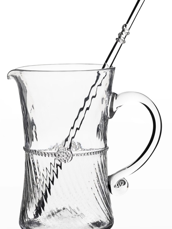 Juliska Other - Juliska Graham Glass Bar Pitcher with Stirring Rod